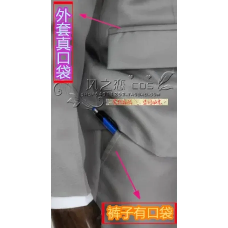 QQ 123Mob サイコ 100 衣装 Arataka Reigen コスプレ衣装ハロウィンパーティースーツかつら DIY おもちゃ女性男性大人