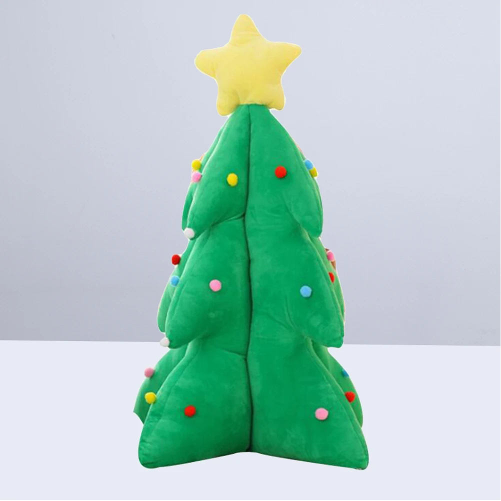 متوهجة الموسيقى شجرة عيد الميلاد وسادة المخدة الهدايا الوسائد للسرير LED
