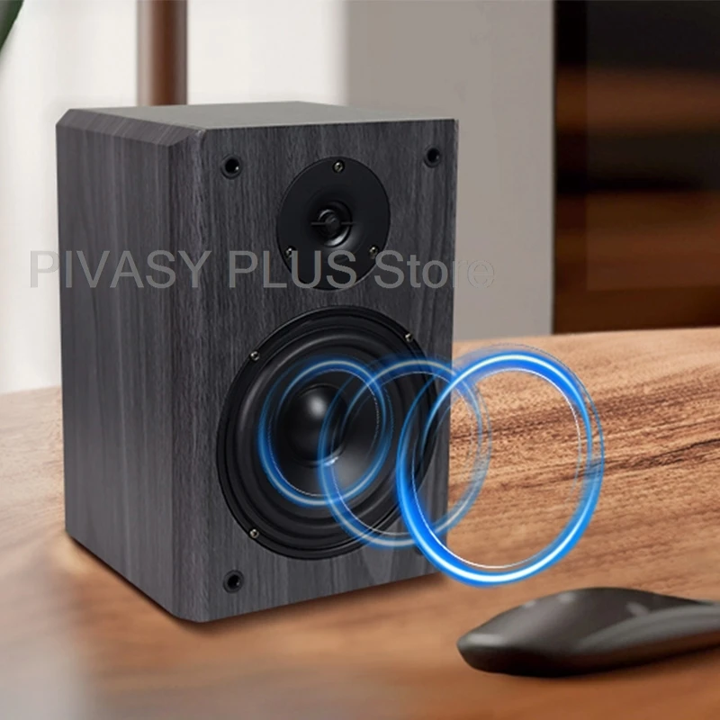5.25 Inch Passive Speaker 2 Way Sound Box 91dB Sensitivity Loudspeakers 25Hz-20KHz Audio For Home Theater Sound System Desktop