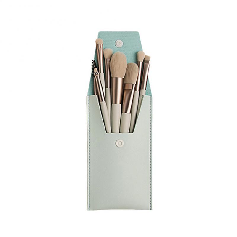  8pcs/set Makeup Brushes Cosmetics Tools Concealer Blush Loose Powder Brush Eye Shadow Highlighter Foundation Blending Brush 