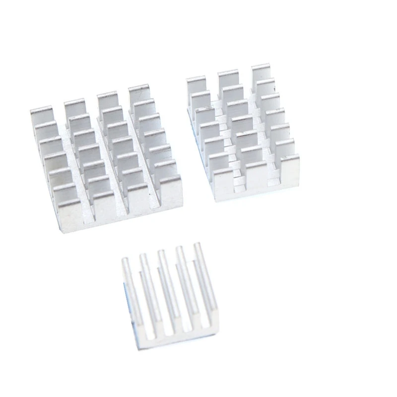 TZT For Raspberry Pi 4 Heat Sink 3pcs Raspberry Pi 4B Aluminum Heatsink Radiator Cooling Kit Cooler for Raspberry Pi 4 Model B image 4