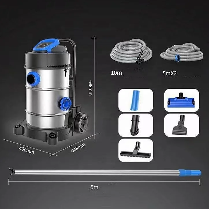 CPS-101 Filtro per la pulizia dello stagno di aspirazione delle acque reflue dello stagno dei pesci Pompa di aspirazione per lo sbarramento dei pesci sottovuoto subacqueo della piscina