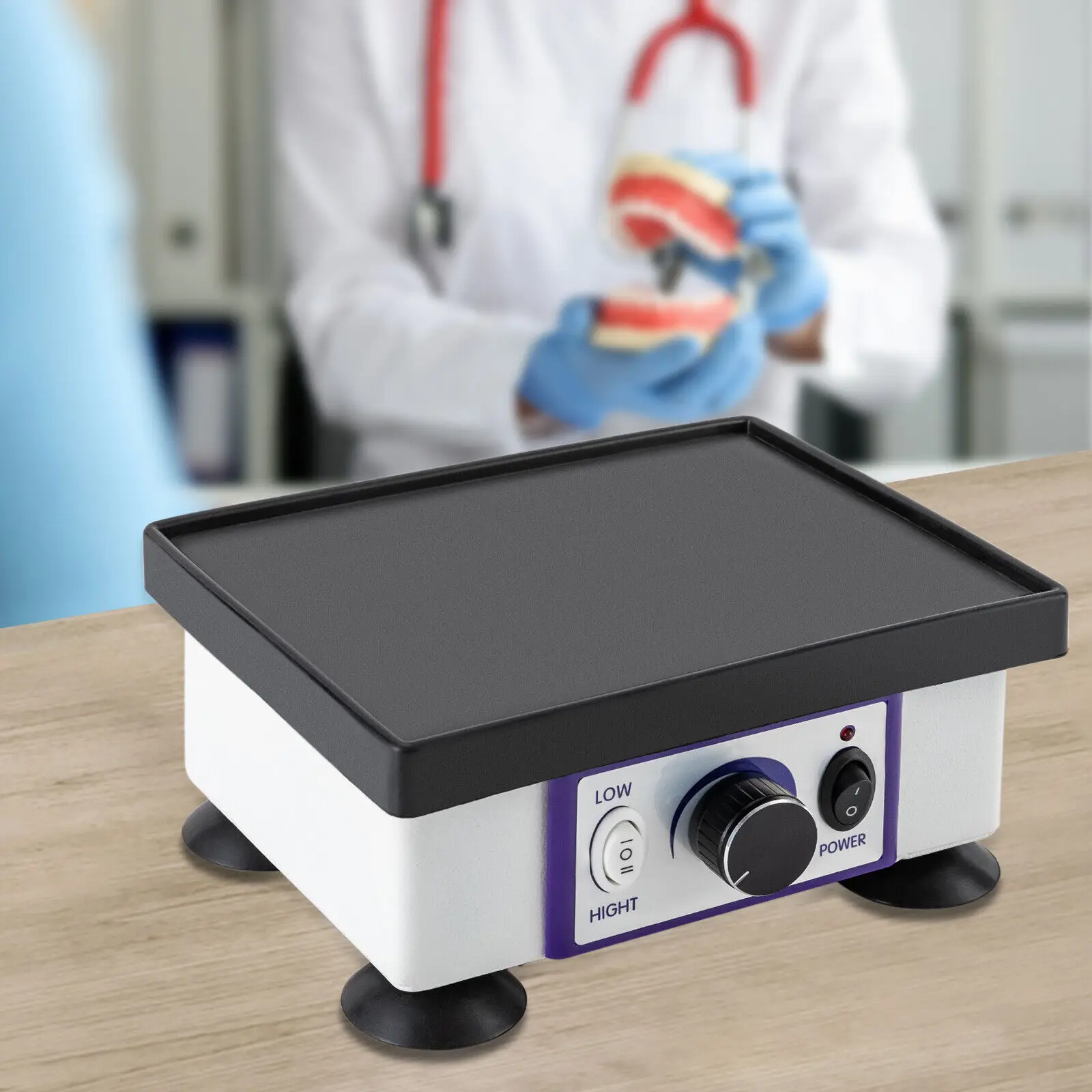 120 واط مختبر الأسنان مربع الرباعية هزاز كونترتوب تهتز شاكر معدات مذبذب كهربائي