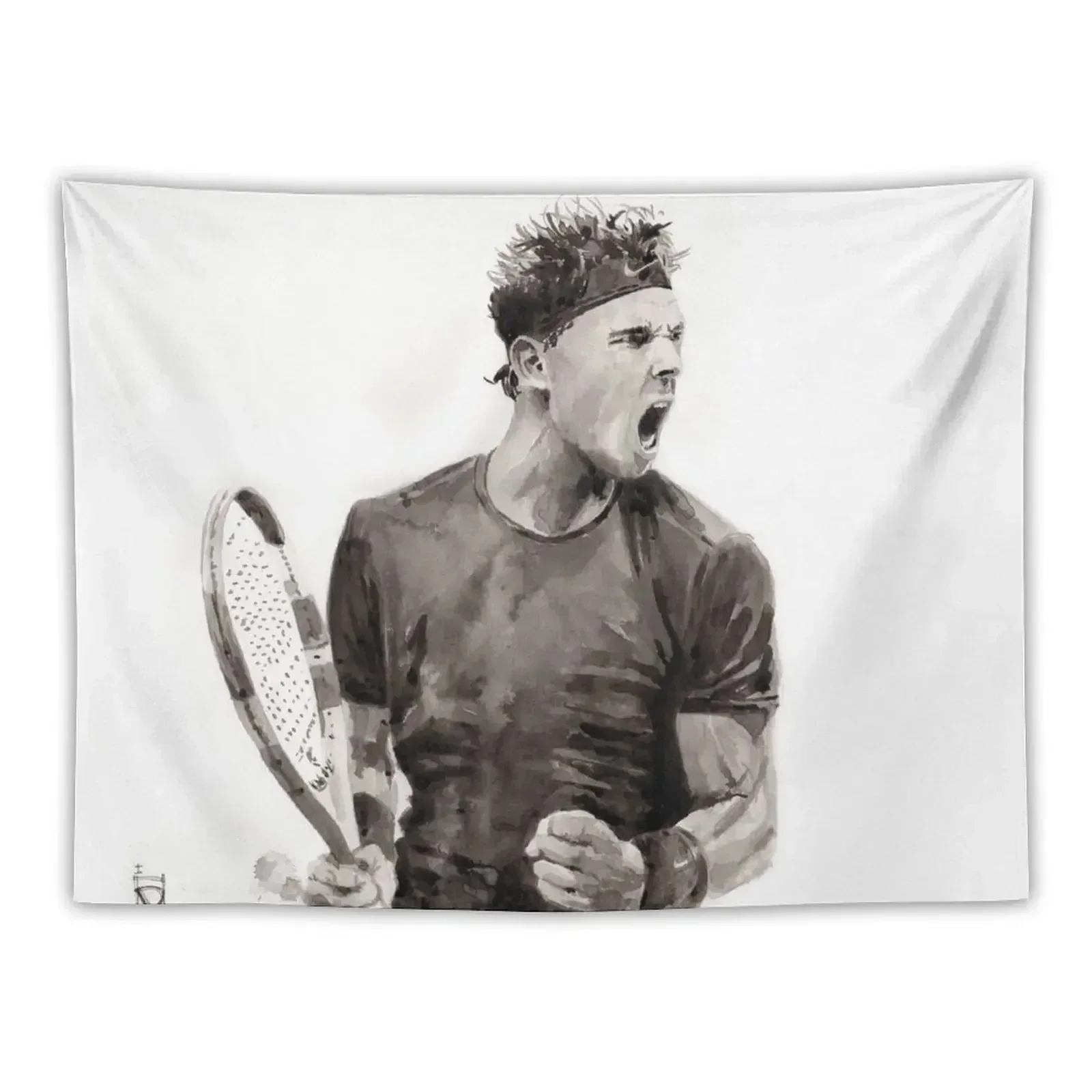

Rafael Nadal Tapestry Japanese Room Decor Decoration Bedroom Tapestry