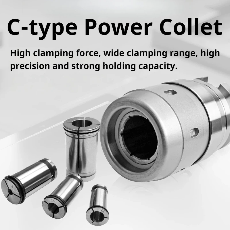 C32 C25 C20 C16 C22 C42 Powerful Collet Chuck 3-32mm Strong Milling Cutter Holder CNC Tool