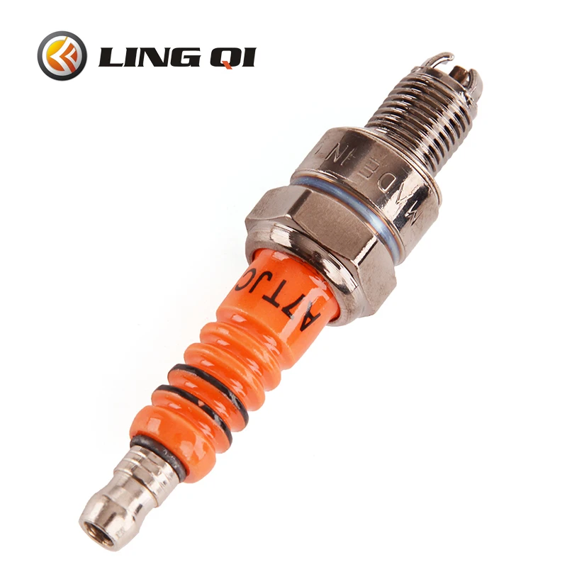 LINGQI RACING Accessories Ignition Coil, Spark Plug Suitable For ATV, Pedal Motorcycle.125-150cc GY6 Motorcycle Ignition Coil