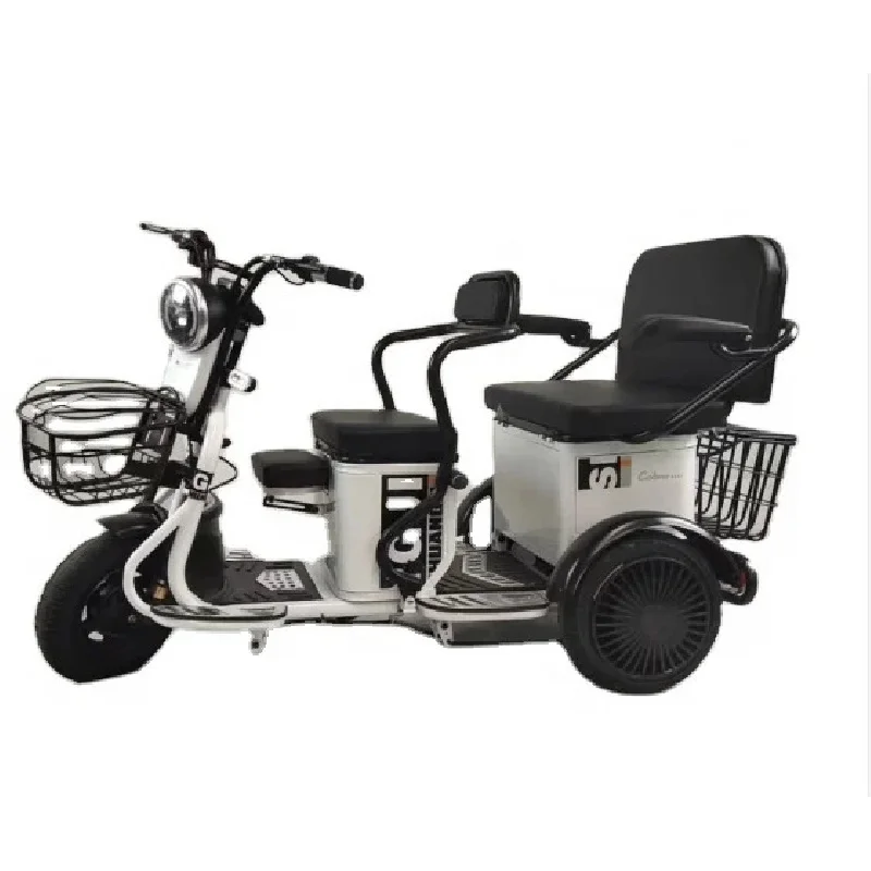 

Электрический трехколесный велосипед для взрослых, трехколесный электрический трехколесный велосипед с двигателем 48 В 500 Вт