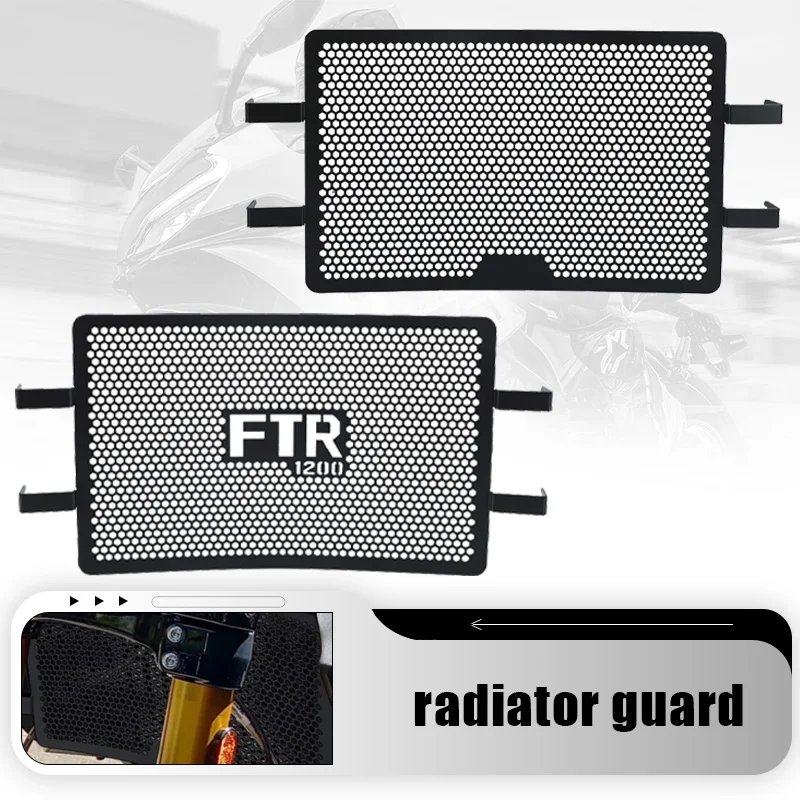 

FOR INDIAN FTR 1200 FTR1200 CARBON/RALLY 2020 2021 2022 2023 2024 2025 Radiator Grille Cover Motorcycle Grill Guard Protector