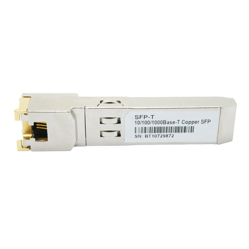 4X гигабитный модуль RJ45 SFP 10/100/1000 Мбит/с SFP медь RJ45 SFP приемопередатчик Gigabit Ethernet Switch-A74Z