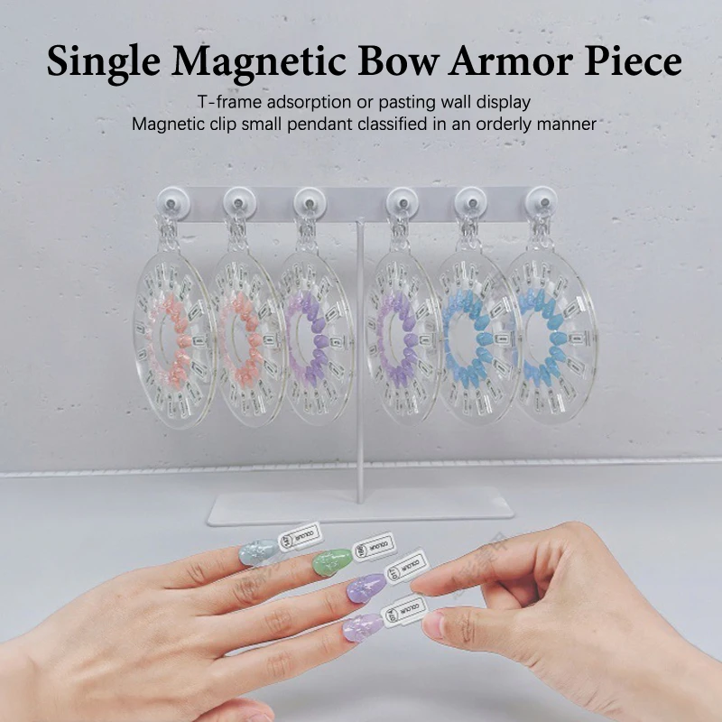 

Магнитная подставка для образцов гель-лаков на 30/180/240 цветов, большая акриловая карта-дисплей для хранения и тестирования цветов гель-лаков, для маникюра