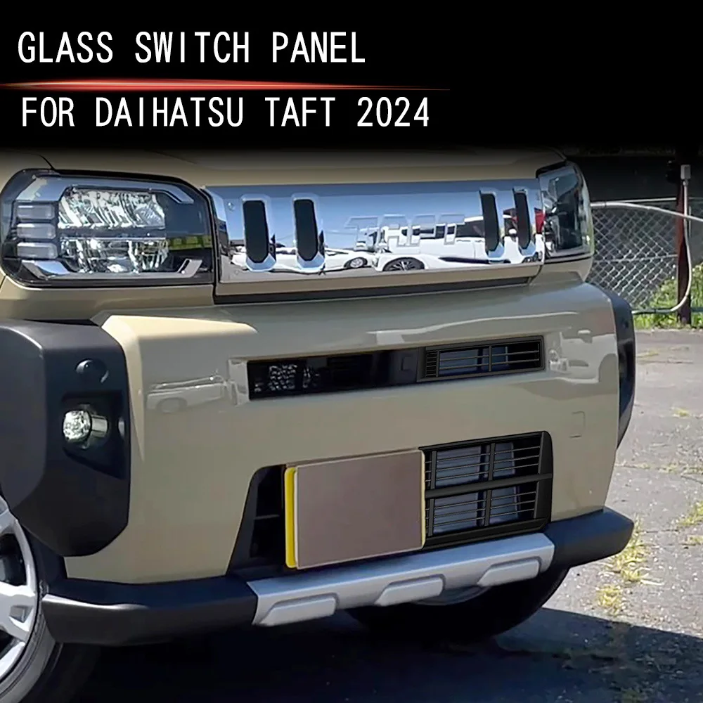 

Car Front Over Under Bumper Grille Grill Strip Trim Cover for DAIHATSU TAFT Exterior Accessories 2024 2025 for Right Hand Drive