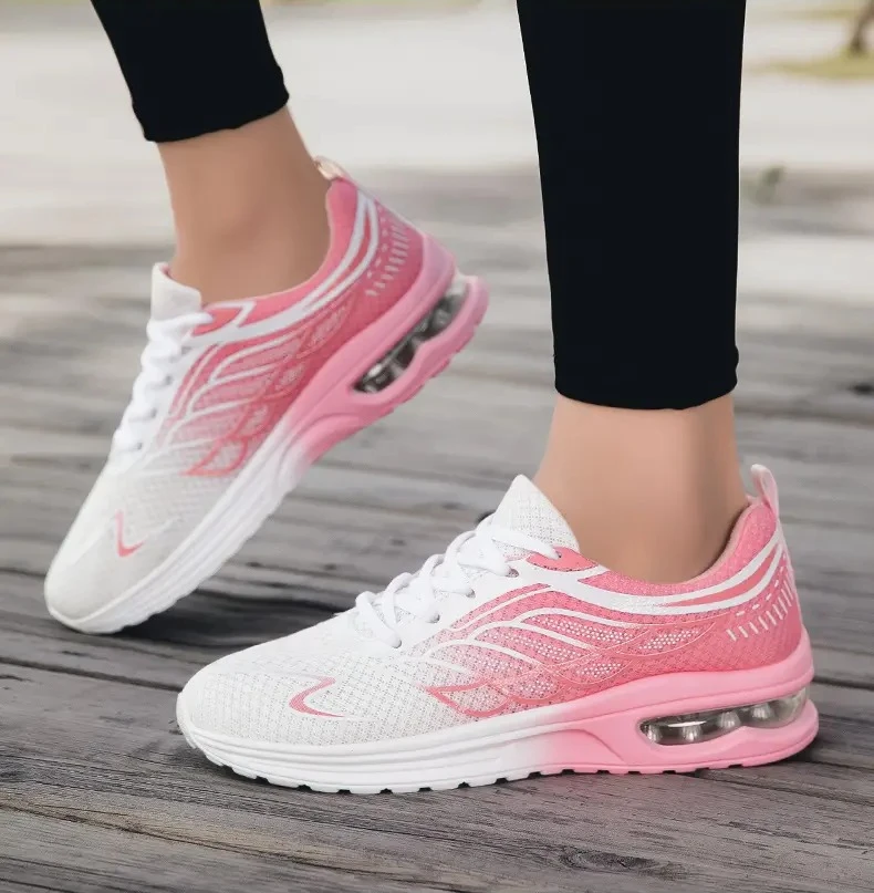 

2025 New lightweight women's shoes, air-cushioned shoes, mesh women's shoes 36-42 sneakers women running shoes