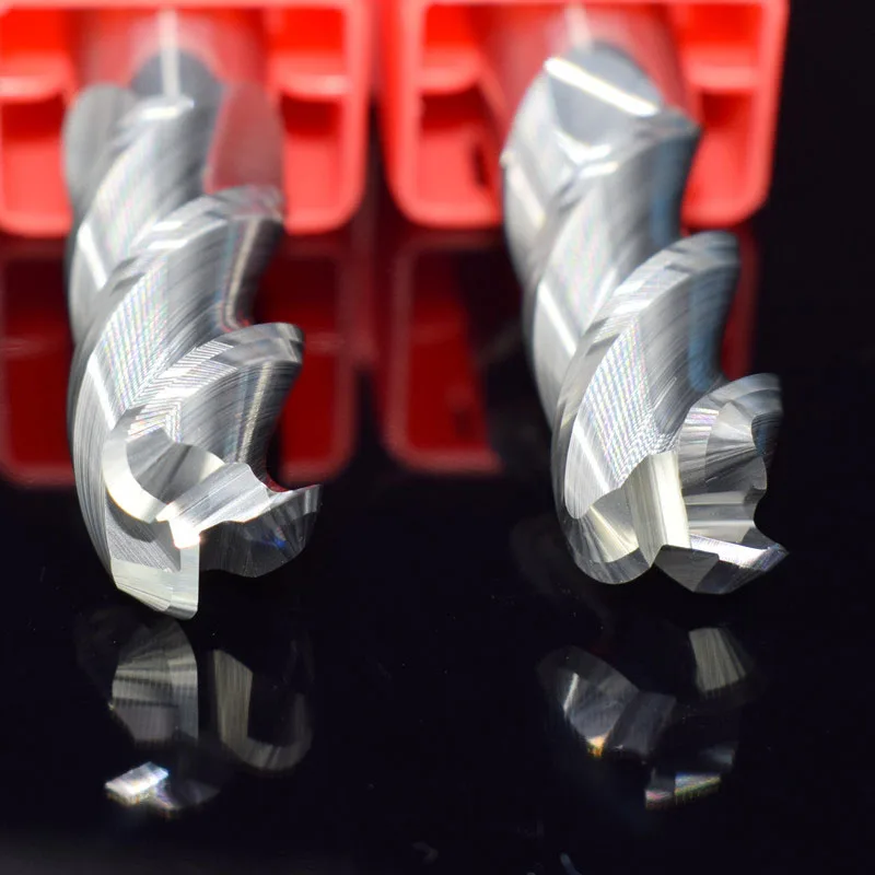 HRC55 Aluminum Corner Radius End Mill CNC 3 Flute Milling Tools Tungsten Steel 2R0.5 3R0.5 4R0.5 5R0.5 6R0.5 8R0.5 10R0.5 12R0.5