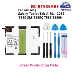 Brand New Tablet EB-BT585ABE 7300mAh Battery For Samsung Galaxy Tablet Tab A 10.1 2016 T580 SM-T585C T585 T580N +tools