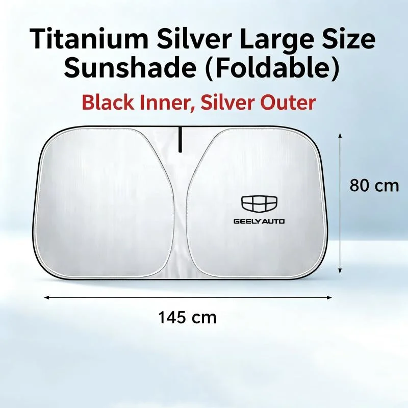 Car Front Windshield Sunshade For Geely Atlas Coolray Emgrand EC7 EC8 X7 EX7 CK2 CK3 GL GS Window Sunshade UV Protection Sunmmer