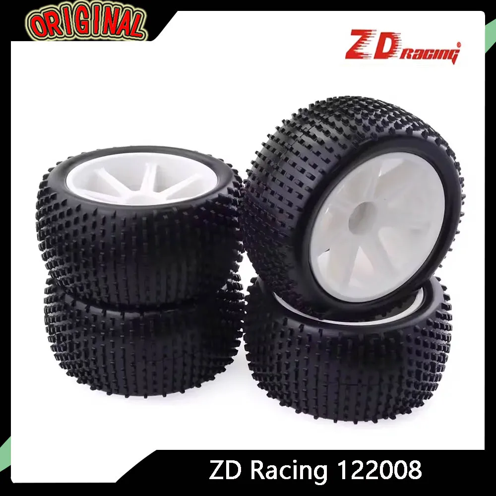 

ZD Racing 1/10 RC Monster Truck Колеса и шины 12 мм Шестигранный адаптер Модернизированная прочная резина для LRP RC Monster Truck