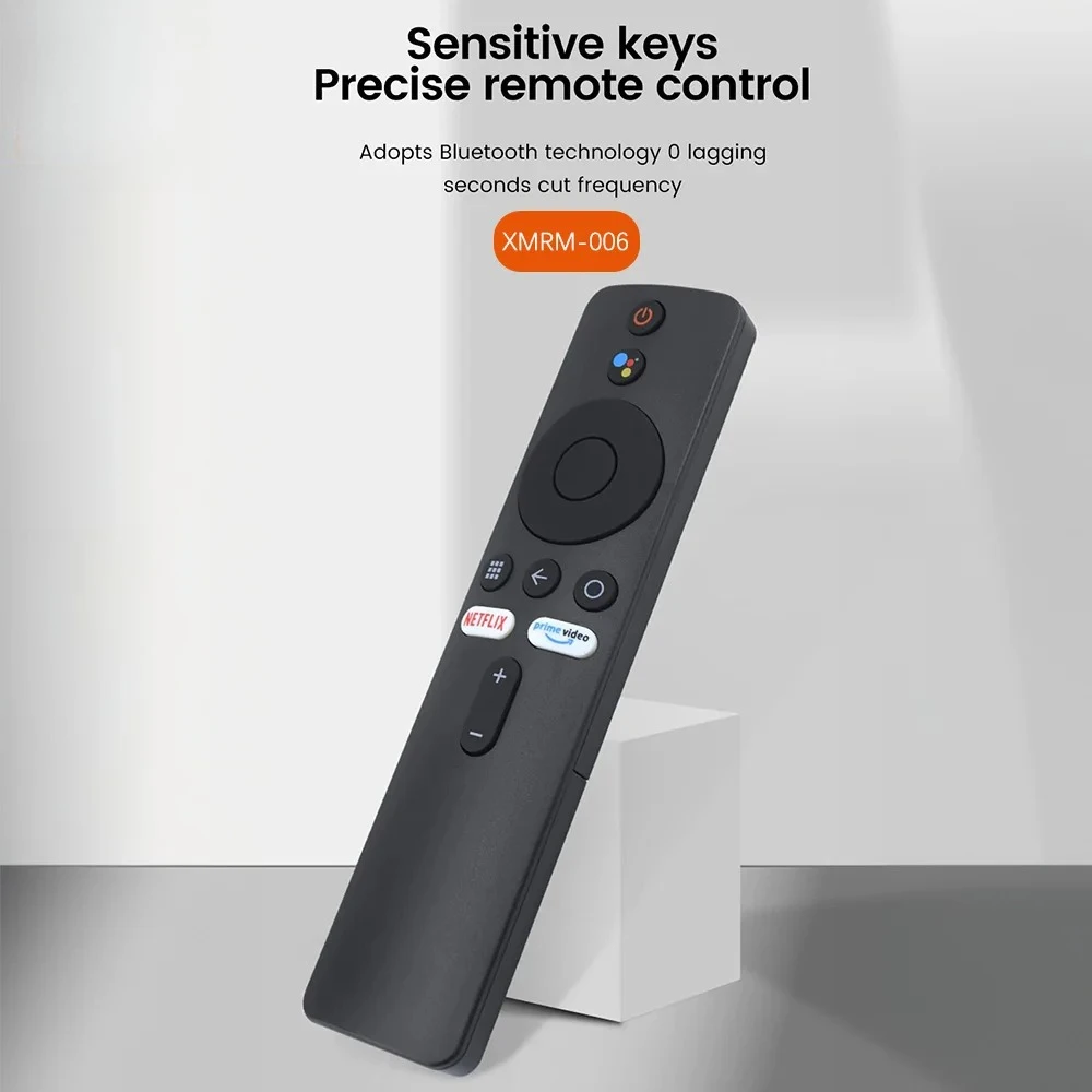 Bluetooth Voice Remote Control XMRM-006 for Xiaomi MI Box S MI TV Stick MDZ-22-AB MDZ-24-AA with Google Assistant