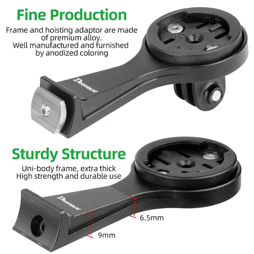 Imagen 2 del producto Soporte de extensión para vástago de bicicleta de carretera Deemount para Tarmac SL7/SL8, compatible con ordenadores Garmin iGPS, soporte para cámara de faro de bicicleta