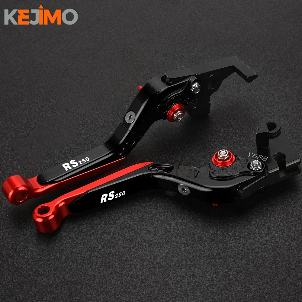 

FOR APRILIA RS250 Rs250 1998-2003 2002 2001 2000 1999 Motorcycle Adjustable Folding Brake Clutch Levers Extendable Handles Lever