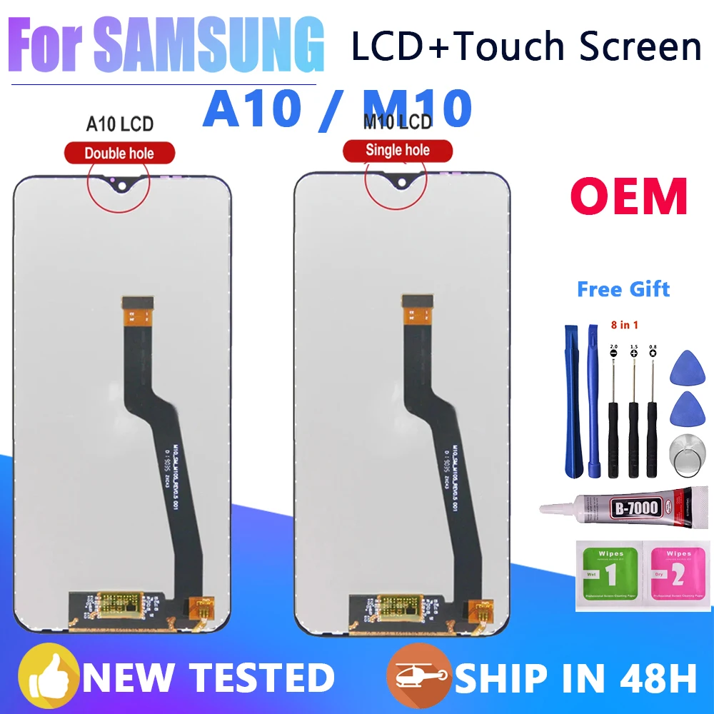 OEM A10 M10 экран дисплея для Samsung Galaxy A10 SM-A105F/DS A105FN/DS A105M/DS Lcd дисплей сенсорный экран дигитайзеры для M10