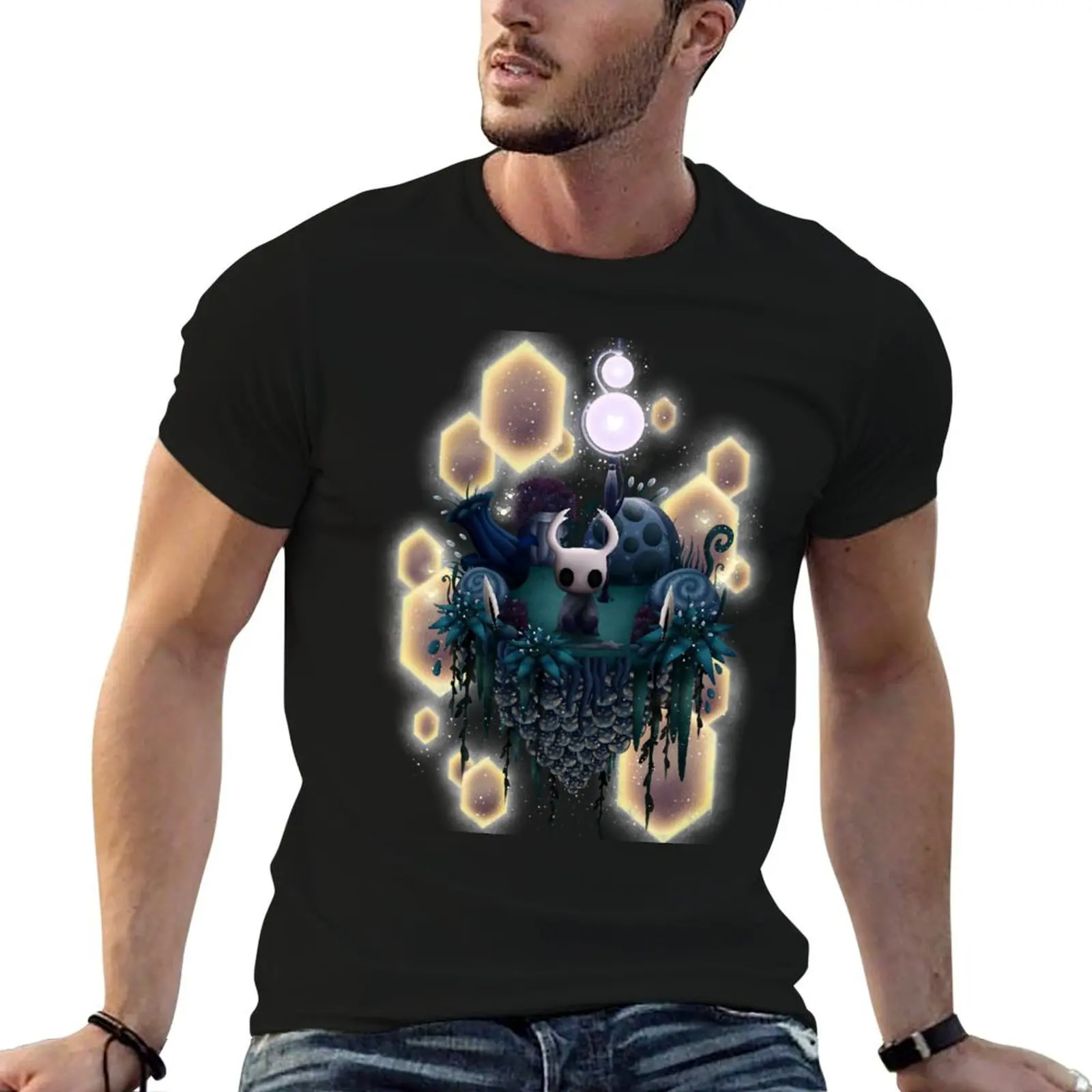 

Hollow Knight Island T-Shirt t shirts for man graphic funny man tshirt T-Shirt