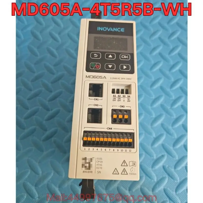 

Second-hand MD605A-4T5R5B-WH inverter module function test is normal