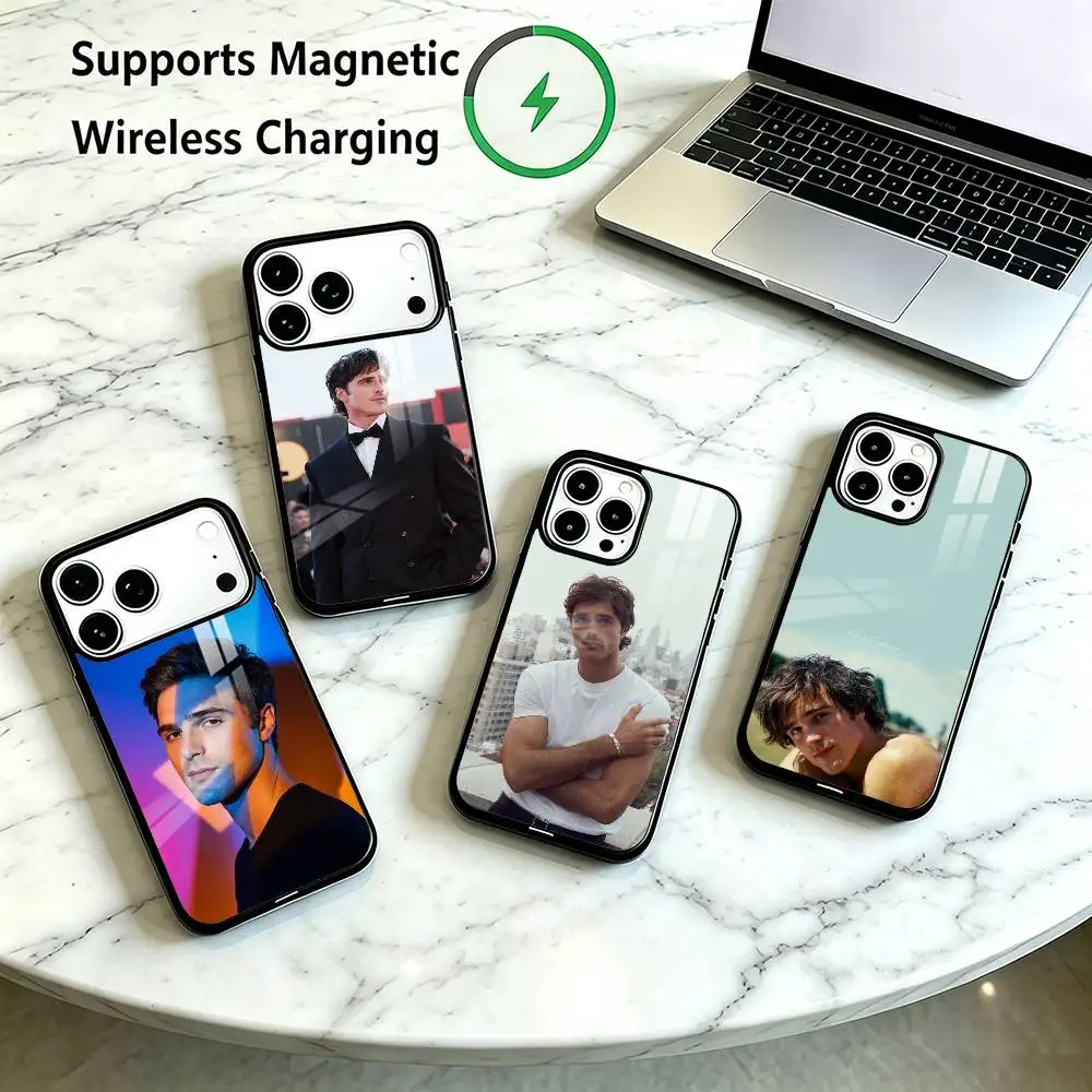 Jacob E-Elordi A-ACTOR  Phone Case For iPhone18 17,16,15,14,13,12,11 Plus,Pro Supports Magnetic Wireless Charging Gift