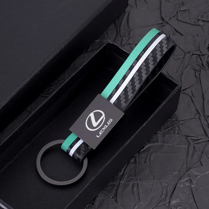 

Leather Car Logo Keychain Fashion Key Ring Pendant For Lexus RX330 IS250 Ct200h ES300h RX350 IS300h NX300h RX400h RX450h UX250h