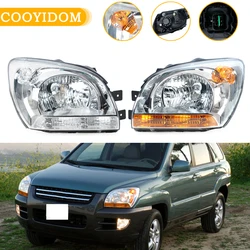 Headlight For Kia Sportage 2005 2006 2007 2008 Front Headlamp Assembly running light driving lamp Assembly 921011F031 921021F031