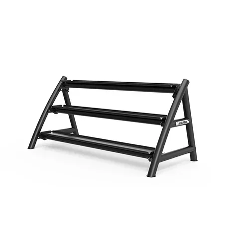 

Be suitable for High Quality Steel Gym Equipment 3 Tiers Kettlebell Dumbbell Storage Rack Suitable for A Variety of Training Sce