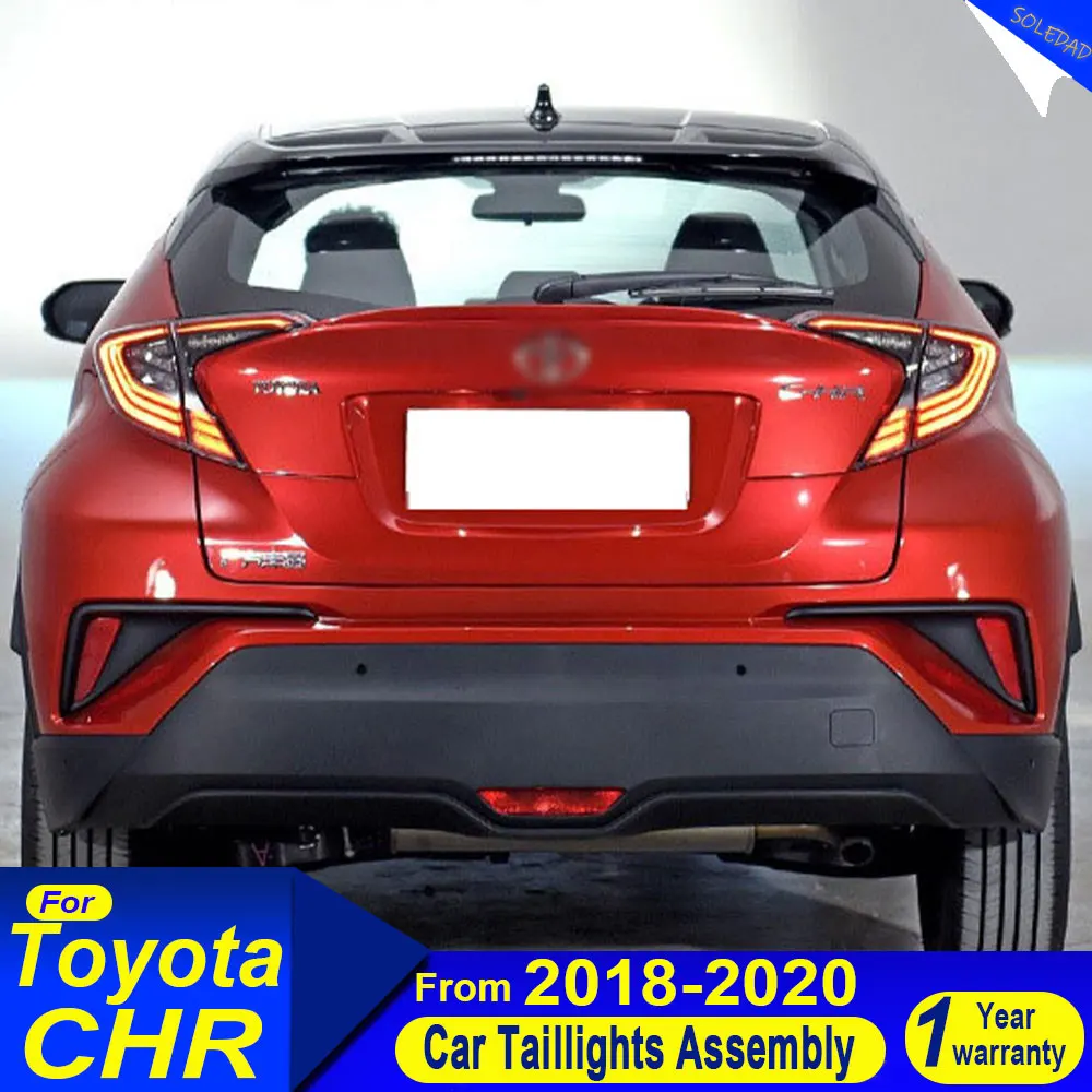 

Car Taillights Assembly For Toyota CHR 2018 2019 2020 Full LED New Design Car Light Upgrade DRL Animation Accessories
