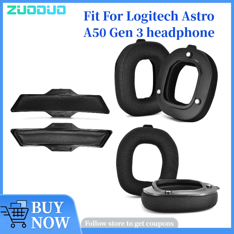 

Headphone Earpads for Logitech Astro A50 Gen 3 Headphones Replacement Ear Pads Cover Cushions Pillow Repair Parts