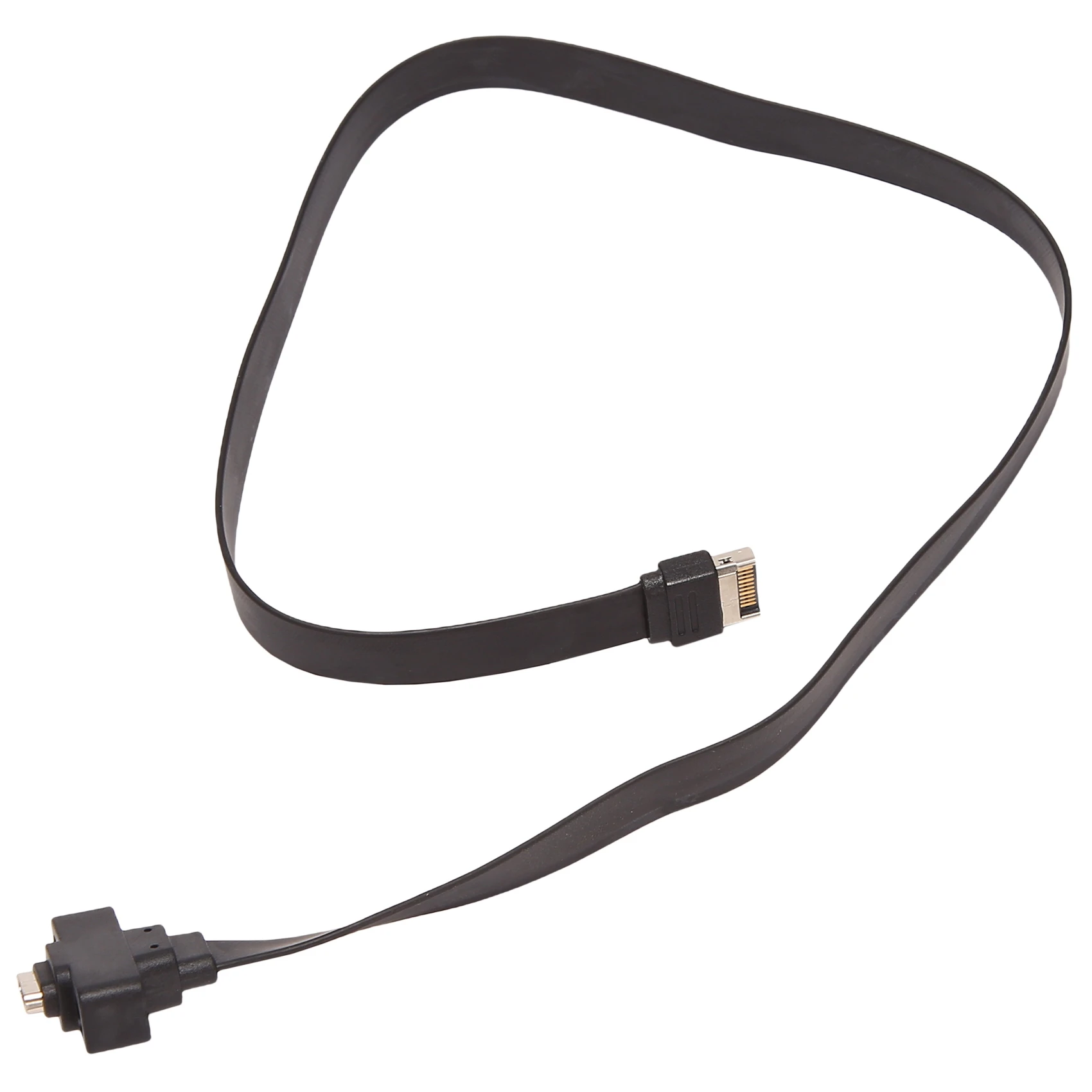 

A35I USB 3.1 Удлинительный кабель на переднюю панель типа E к типу C, внутренний переходной кабель Gen 2 (10 Гбит/с), с 2 винтами (50 см)