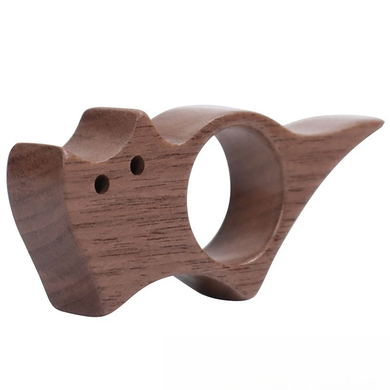 

Wooden Book Press Tool Pet Whisker Cat Animal Shape Thumb Book Holder Portable Thumb Page Holder One-hand Book Press Bookmark