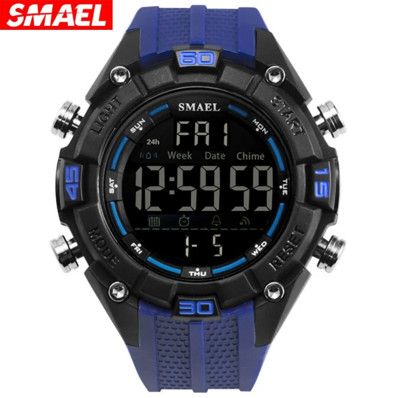 Smael Outdoor Sports Multifunctional Men's Watch Waterproof Personality Trend Electronic Watch