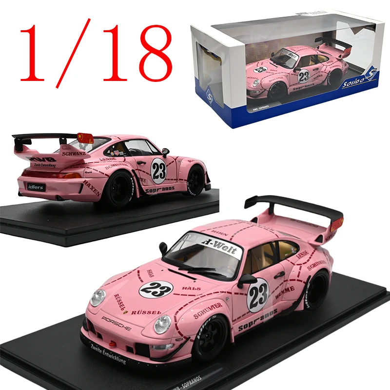 

Solido Diecast 1/18 Scale Porsche Alloy Model Cars Porsche 964 RWB Play Vehicles Toys for Boys Gift Original Box
