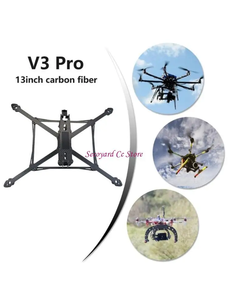 

N3UC Высокие характеристики 13 дюйма карбонового волокна для Mark4 V3Pro для разведки гонок