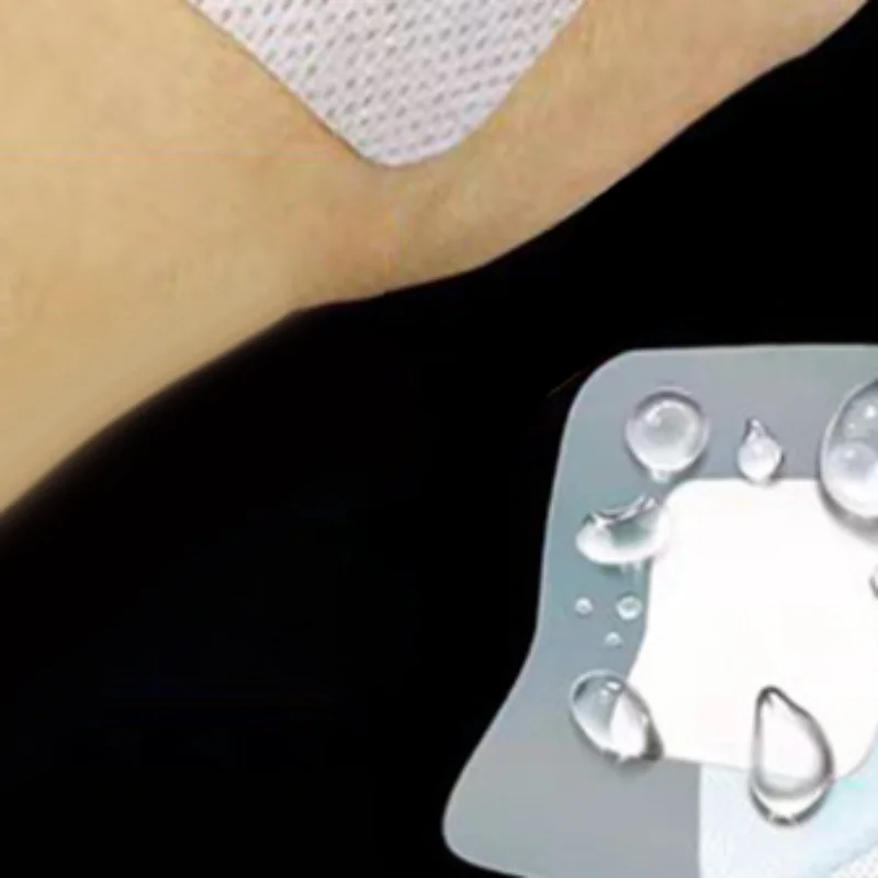 10Pcs Adhesive Dressing Wound Sterile Breathable Protective Sticker Dressing Healing Patch Wound Care Pad