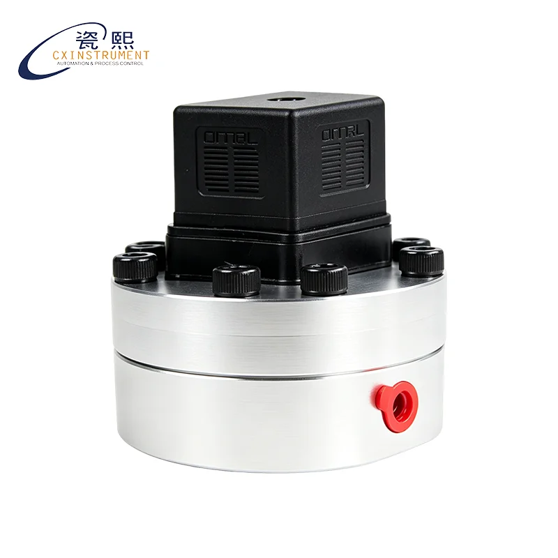 200bar High Working Pressure Anodized Aluminum Housing Wide Temperature Range Micro Round Gear Flow