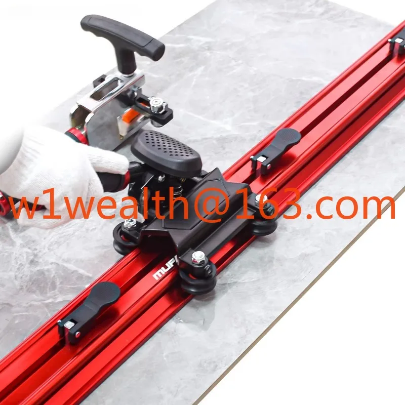2026 New Portable 3200mm Manual Tile Cutter Professional Hand Tile Cutter Three Cutting Blade Push Knife Slab Cutter