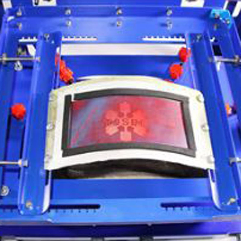 SPE-QM1012 Small Curved Screen Printing Machine Desktop Safety Helmet Screen Printing Machine Monochrome Safety Helmet And Other