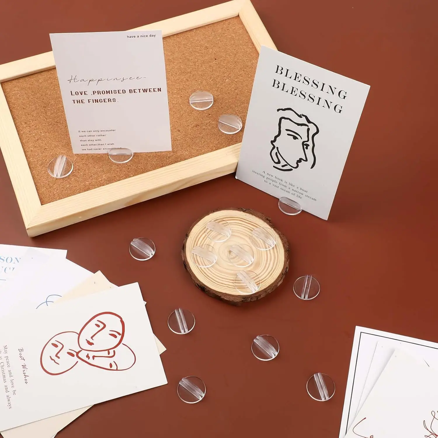 10-50 قطعة بطاقة صغيرة تقف مكان حاملي بطاقات ورقة قواعد مصغرة واضح ورقة مجلس كليب لأرقام طاولة الألعاب حفل زفاف