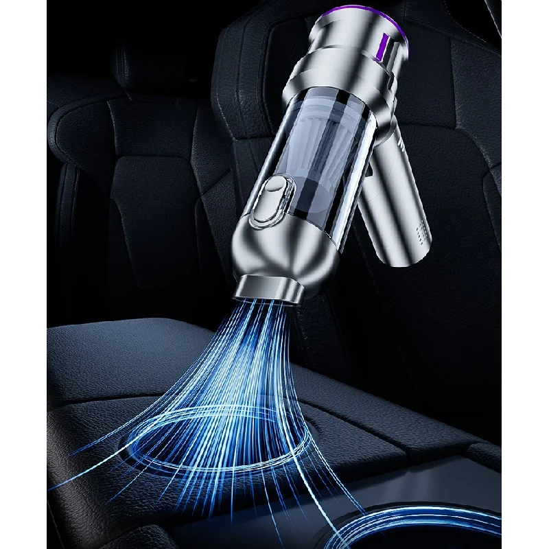 

High Power HandHeld Wireless Vacuum Cleaner Strong Suction Car Accessories For Deep Cleaning.