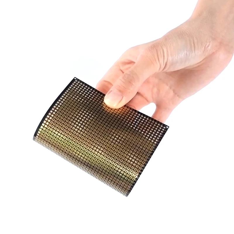 مرنة مزدوجة الجانب PCB FR4 6x8 سنتيمتر 0.4 مللي متر لوحة عالمية مع ثقوب مجلس 2.54 الملعب النماذج المصفوفات ورق الطباعة المجلس