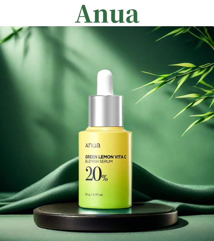 Anua-Green Lemon Vitamina C Blemish Serum, Cuidados com a pele Coreia, 20ml