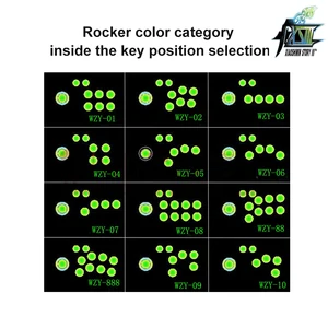 USB Arcade No Lag 97 98 Street Fighter Controller عصا التحكم لعبة المحمول الكمبيوتر إرسال الملحقات أفضل 6 مبيعات عصا التحكم طائرة محاكي - No6