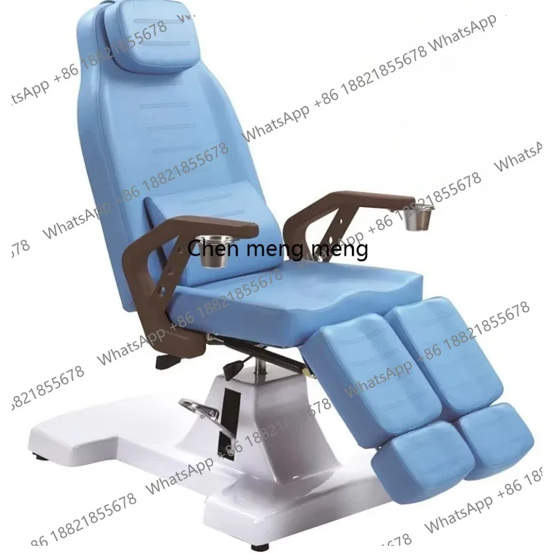 Tattoo Lift Massage Tables Beauty Lash Adjust Iron Leg Massage Tables Knead PU Leather Furniture Mesa De Massagem MH