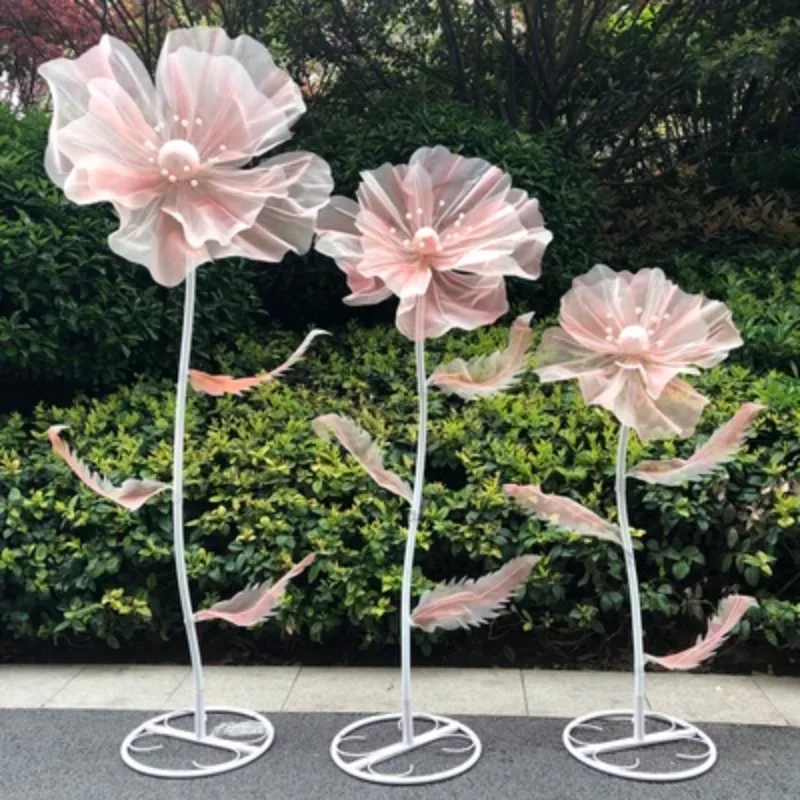 Everbright Store Wedding Props Stage Simulation Flower Road Guide Wedding Arrangement Window Beauty Chen Decoration Silk Flowers