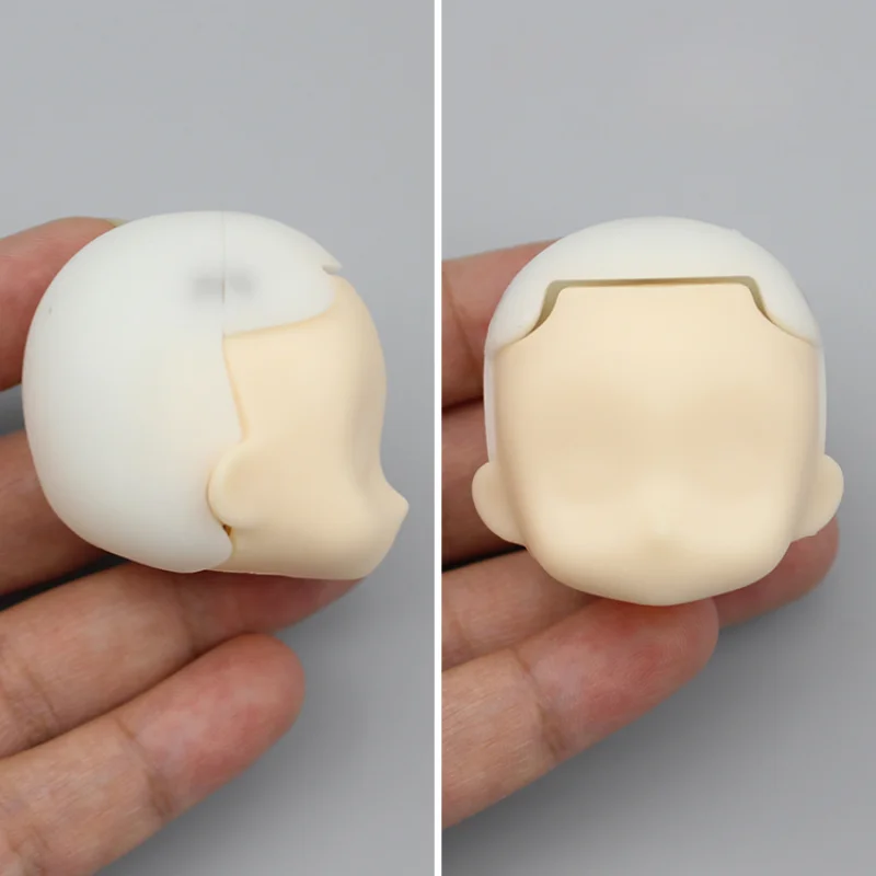 GSC Clay Doll Head Universal Back of The Head Magnetic Suction Head Shell Resin Mold Ob11DIY Handmade Doll Accessories