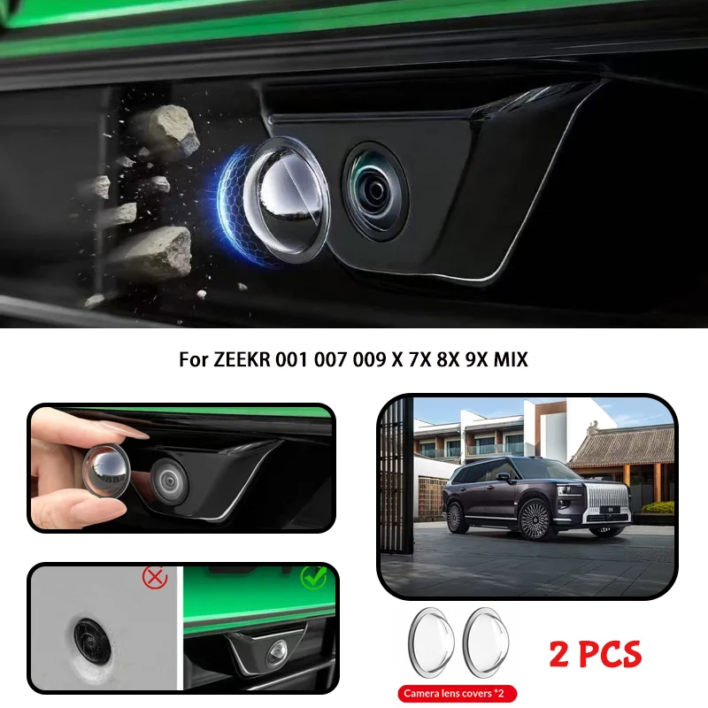 For ZEEKR 001 007 009 X 7X 8X 9X MIX Car camera protective cover lens cover